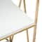 Hello Honey® 24" Wood & Gold Rectangle Wall Shelf